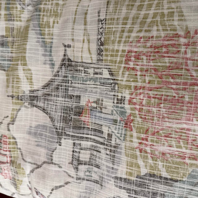 Robert Allen Robert Allen Chinoiserie Fabric -- 12 Yds For Sale - Image 4 of 4