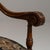 Pair of 19th Century French Dark Brown Louis XIII Upholstered Throne Armchairs For Sale - Image 11 of 14