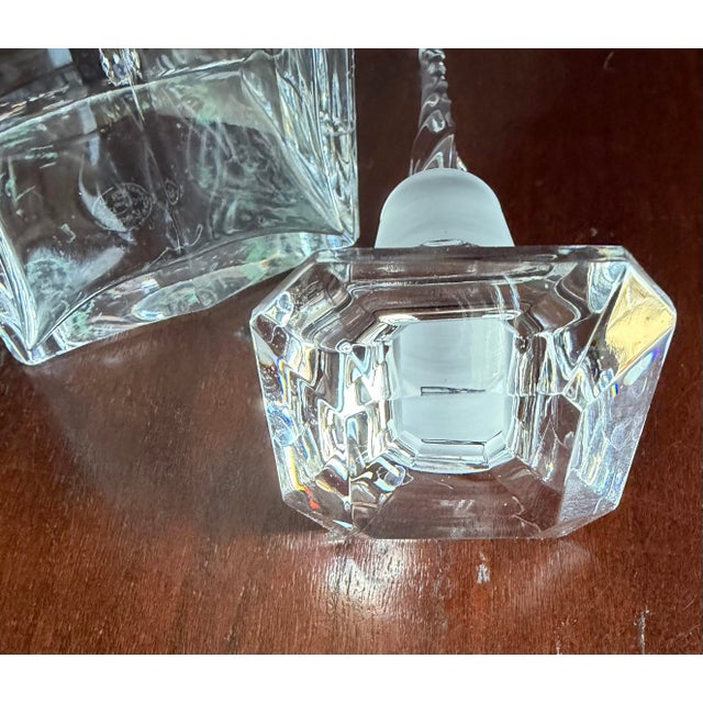 Late 20th Century Baccarat Crystal Perfume Bottle. For Sale - Image 5 of 7