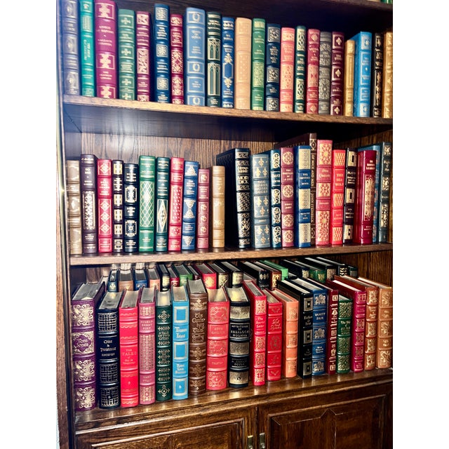 Vintage Franklin Library and Easton Press Leather Bound Book Sets Huge Lot of Over 215 Books! Clean! For Sale - Image 11 of 12