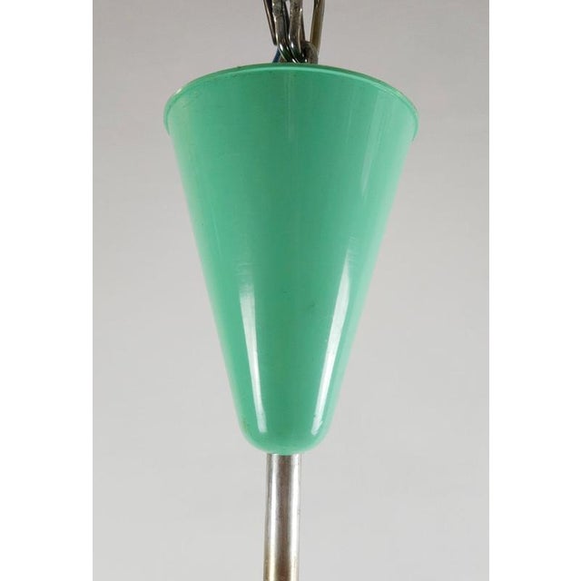 Mid-Century Modern Italian Pendant Light in Murano Glass by Gae Aulenti, 1960s For Sale - Image 9 of 12