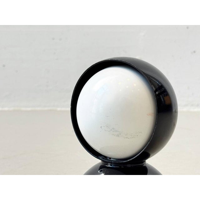 Black Eclisse Table Lamp by Vico Magistretti for Artemide, Italy, 1960s For Sale - Image 8 of 12