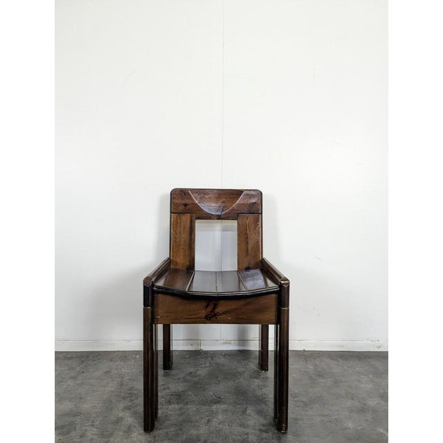 Pine Chairs by Silvio Coppola, Set of 4 For Sale - Image 4 of 10