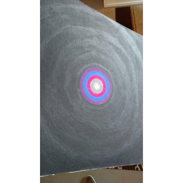 Jeet Aulakh, Ajapa Jaapa Abstract Geometric Modern Indian Painting For Sale - Image 4 of 6