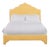 Clementine Full/Double Bedframe, Mustard Linen For Sale