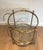 1940s Round Brass Drinks Trolley by Maison Bagués For Sale - Image 6 of 12