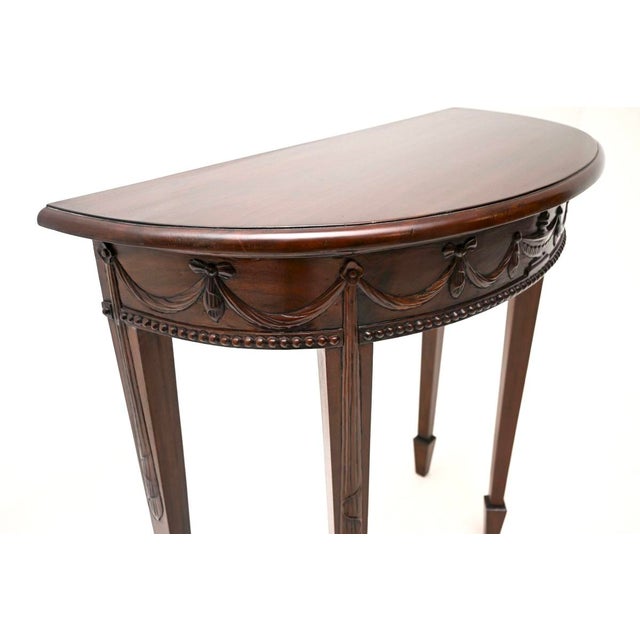 1950s Vintage Adam Console Table, 1950 For Sale - Image 5 of 7