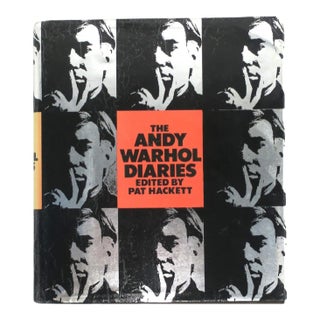 Andy Warhol Diaries, Hard-Cover Library or Coffee Table Book, 1989 For Sale