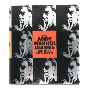 Andy Warhol Diaries, Hard-Cover Library or Coffee Table Book, 1989