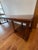 Rustic 1990s Large Custom Walnut Coffee Table For Sale - Image 3 of 8