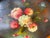 Vintage Oval Wood Floral Tole Painted Tray For Sale - Image 10 of 17