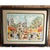 Textile Signed & Numbered Limited Edition (31of 50) "Paris, La Place Du Tertre" a Montmartre II by French Artist Urbain Huchet (1930-2014) For Sale - Image 7 of 9