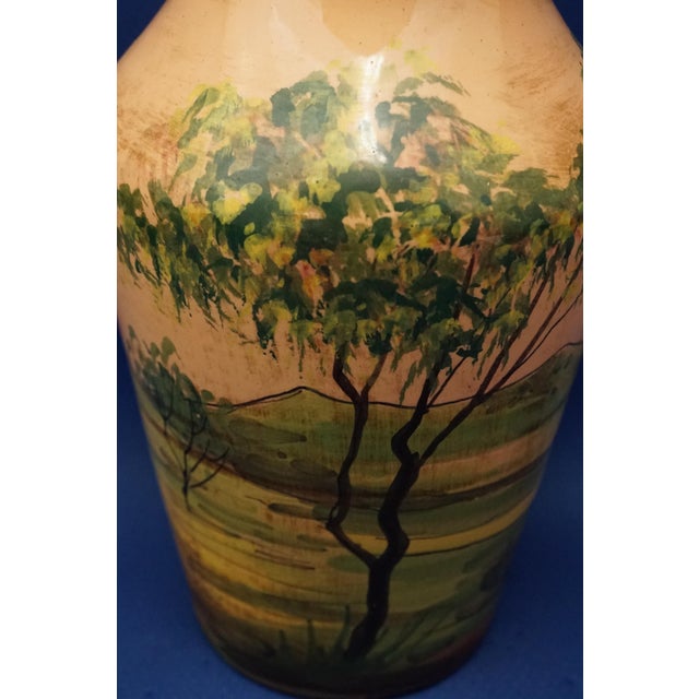 Ceramic Vase with Knight and Dalmatian attributed to Benedetta Cappa Marinetti, Rome, Italy, 1950s For Sale - Image 15 of 18