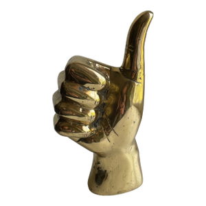 Brass Thumbs Up Hand