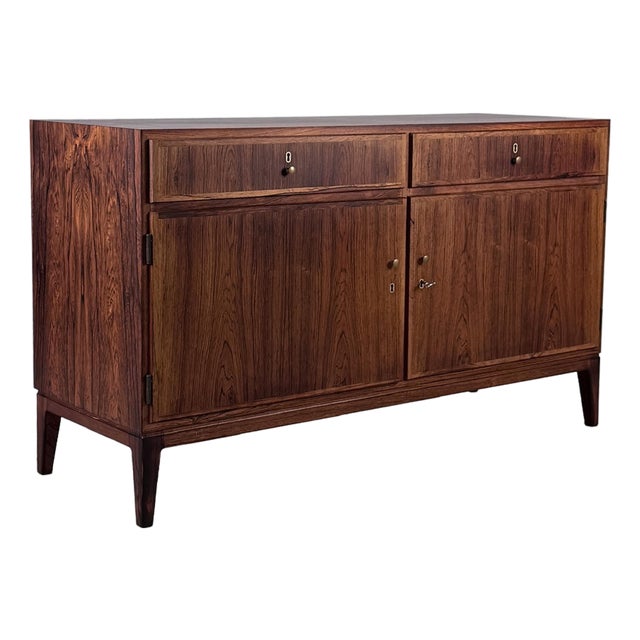 Vintage Danish Rosewood Cabinet For Sale