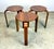 Mid Century Modern Alvar Aalto Style Teak Stacking Stools Side Tables Restored—Set of 3 For Sale - Image 12 of 12