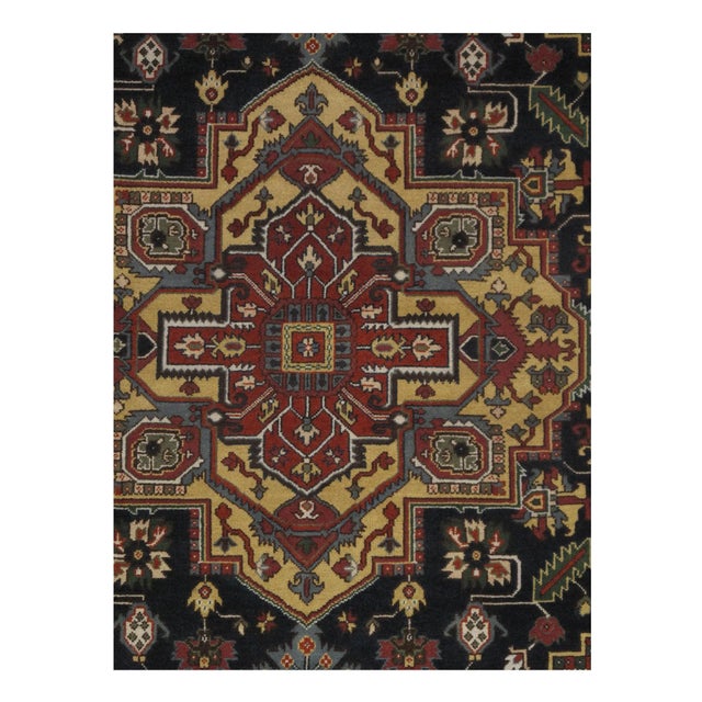 Serapi rugs boast command large-scale designs that leave not a single inch of open space across the rug. Their luxury and...