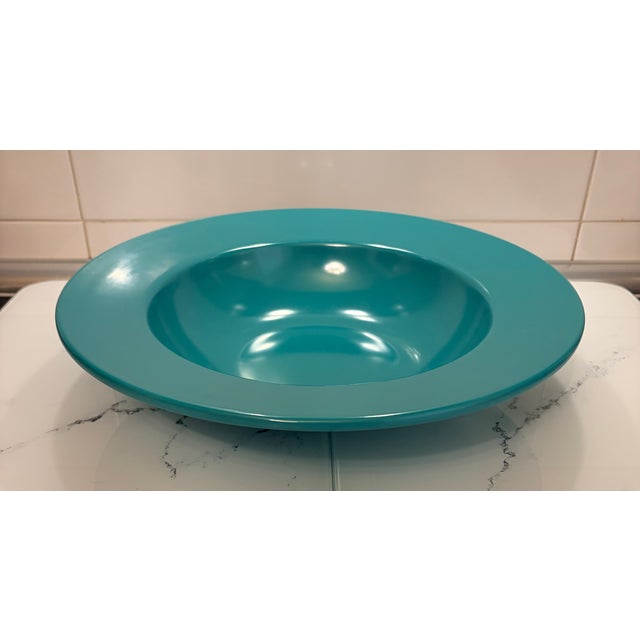 Large Melamine Serving Bowl by A Loja Do Gato Preto For Sale - Image 6 of 6