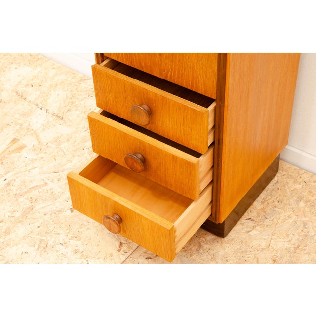 Mid-Century Chimney Chest of Drawers from Up Závody, 1958 For Sale - Image 10 of 18