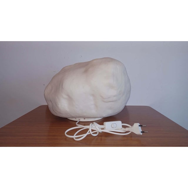 Stone-Effect Lamp from Heico, 1980s For Sale - Image 4 of 11