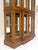 Mid Century Burl Wood Glass 38" Wide 76" Tall Curio Display Cabinet Vitrine MINT For Sale - Image 6 of 9