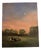Gustafsen, Pastoral Landscape with Grazing Cows at Dusk, 2002, Oil Painting For Sale