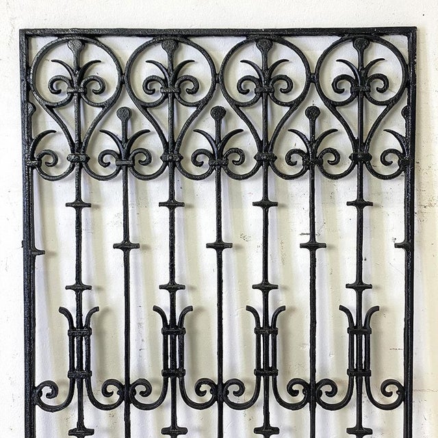 Antique Cast Iron Grill For Sale - Image 6 of 8