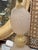 Murano Pink and Gold Glass Lamps - a Pair For Sale In Dallas - Image 6 of 6