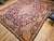 Textile 19th Century Handwoven Amritsar Rug, Handwoven Wool, Mughal Design, Burgundy & Tan, 12' X 14' For Sale - Image 7 of 18