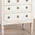 Late 19th Century Swedish White Gustavian Style Small Chest of Three Drawers Nightstand For Sale - Image 10 of 12