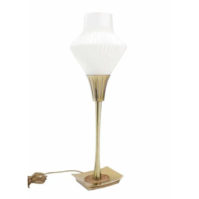 Pair of very nice mid-century modern table lamps.