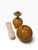 Mid 20th Century Vintage Amber Hobnail Double-Globe Gone With the Wind Parlor Lamp For Sale - Image 5 of 5