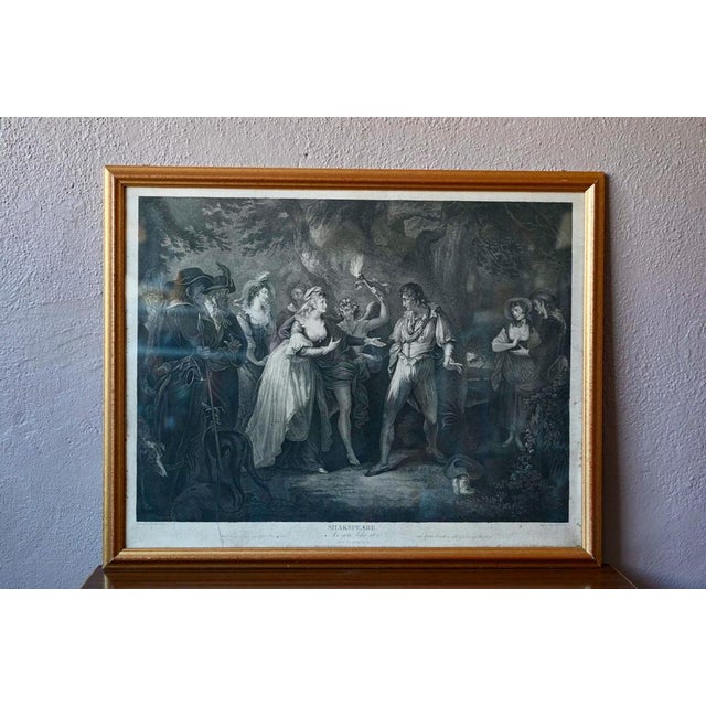 Peter Simon after Wiliam Hamilton, Shakespeare's As You Like It, 1790s, Lithograph For Sale - Image 11 of 12