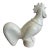 1940’s Waylande Gregory Art Deco Glazed Ceramic Rooster Sculpture For Sale