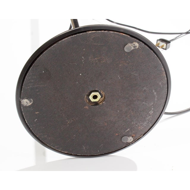 Black Gammalux Italian 1980s Black Adjustable Floor Lamp For Sale - Image 8 of 8