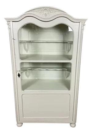 Showcase Cabinet in Spruce and Glass