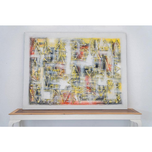 Abstract Composition, 2000, Acrylic on Canvas For Sale - Image 16 of 16