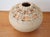 Signed Studio Pottery Basket Vase, Hilda Kidd Wiesenmeyer 2007 — Stoneware Vessel, Hand-Woven Dyed Reed Collar, American Fiber Art Ceramic For Sale - Image 10 of 10