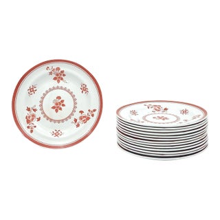 1920 Spode Gloucester Bread & Butter Plates - Set of Fourteen For Sale