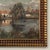 Framed Oil Painting on Canvas by Léon Dardenne (1865-1912) 'Lake View' For Sale - Image 10 of 16