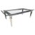 Plastic Modern Lucite Dining Table For Sale - Image 7 of 7