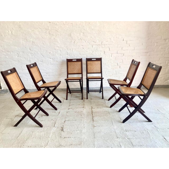 The chairs are all solid and stable, the Vienna straw seat is intact in all.
