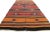 Tribal Vintage Turkish Striped Kilim Rug - 4′10″ × 10′9″ For Sale - Image 3 of 10