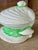 Mid-20th Century Majolica Clam Shell Tureen With Lid For Sale - Image 4 of 12