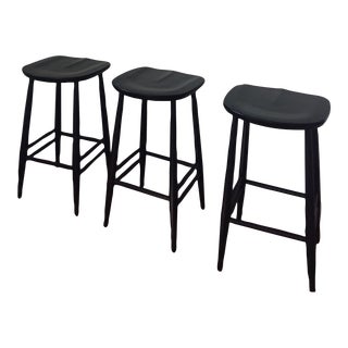 Modern Ercol Counter Stools - Set of 3 For Sale