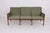 Danish Three-Seater Sofa in Mahogany and Wool Fabric by Ole Wanscher for Poul Jeppesens Møbelfabrik, 1960s For Sale - Image 13 of 13