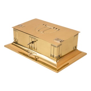 Art Deco Jewelry Box with Key, 1920s For Sale