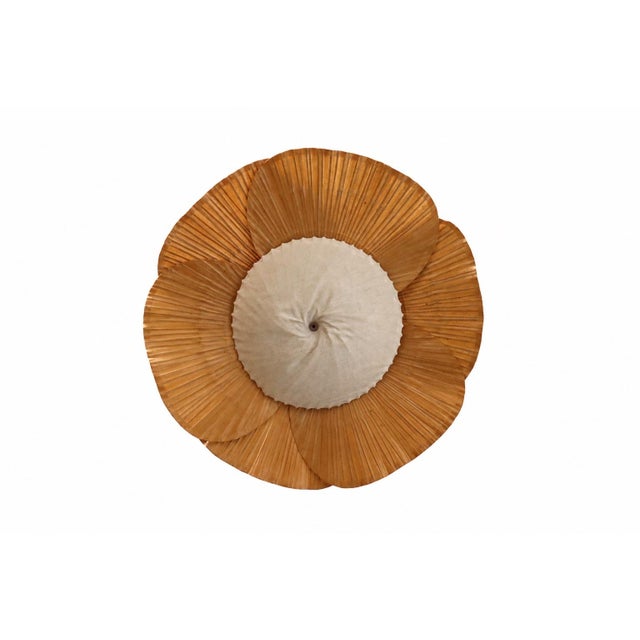 Uchiwa Series Hana I Ceiling Light by Ingo Maurer for Design M, Germany, 1970s For Sale - Image 9 of 18