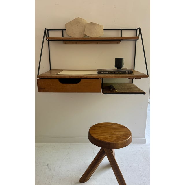 Arthur Umanoff Arthur Umanoff Wall Hanging Desk, 1960s For Sale - Image 4 of 18
