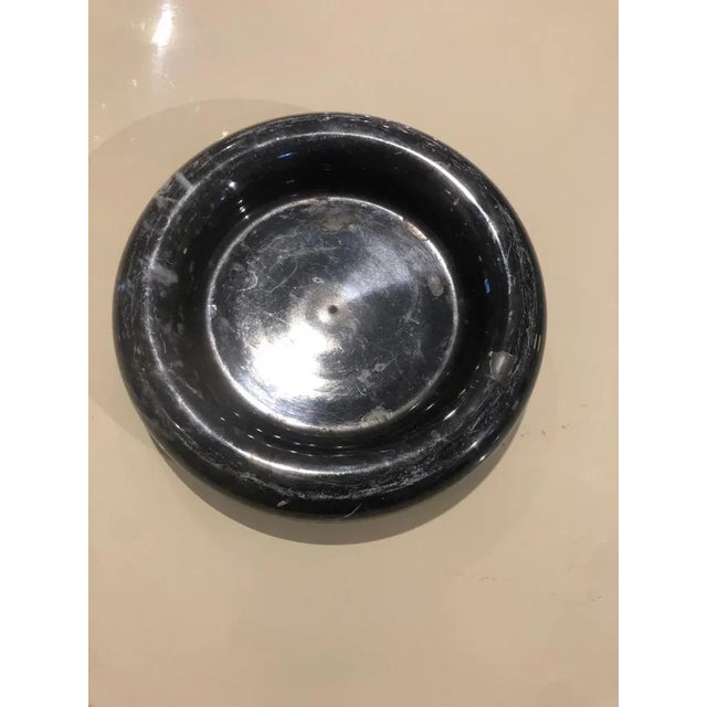 Mid-Century Modern Italian Ashtray in Black Marble by Angelo Mangiarotti, 1967 For Sale - Image 3 of 9